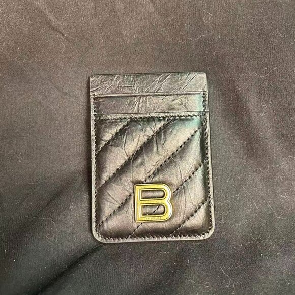 Balenciaga black card holder magsafe attach phone card holder - Picture 1 of 6